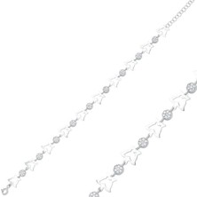 Caseras Gümüş Kelebek Kadın Bileklik CSR2181562