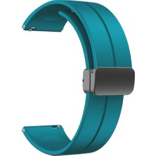 ZORE Xiaomi Amazfit Pace Krd-84 22MM Uyumlu Kordon - TURKUAZ-8680436707654-MLTD91342