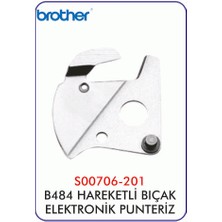 Brother B484 Elektronik Punteriz Hareketli Bıçak