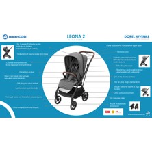 Maxi-Cosi Leona2 Çift Yönlü Uzatılabilir Sırt Desteği Tam Yatabilir Bebek Arabası Twillic Green