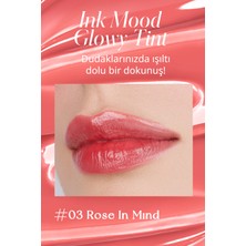 Peripera Kalıcı, Pigmentli, Parlak Bitişli Tint PERIPERA Ink Mood Glowy Tint 03 Rose in Mind