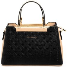 Silver & Polo Siyah - S.nut SP913 Kadın El Çantası