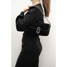 Silver & Polo Silver Polo Siyah - Siyah Fashion Kadın Omuz Çantası SP1171