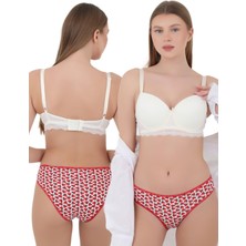 Kadınlar Için Şıklık ve Konforu Bir Arada Sunan Desenli Pamuklu Külot