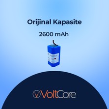 VoltCore Robot Süpürge Bataryası 2600MAH (Orijinal Kapasite) Tesvor X500 Pro Uyumlu