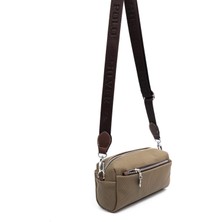 Silver & Polo L.haki - Kahve SP1142 Kadın Çapraz Çanta