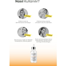 IMOMA C Vitamini Parlak Süper Aydınlatıcı Aha, Bha, Serum 30 ml
