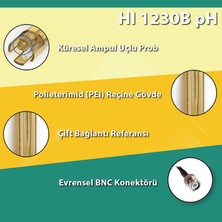 Sevgift HI8424 Harici Problu Ph | Mv | Sıcaklık Ölçer