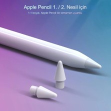 Apple Ipad Pencil Uyumlu Kalem Ucu Usb-C, 1.nesil,2. Nesil ve Pencil Pro Uyumlu Kalem Yedek Uç Kalem Ucu Tablet Kalemi (1 Tane)