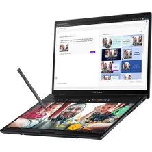 Asus Zenbook Duo UX8406CA-PZ133W Intel Core Ultra 9 285H 32GB 2tb SSD Windows 11 Home 14" OLED Taşınabilir Bilgisayar