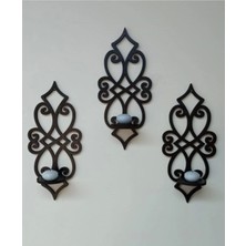 Adım Shops Ahşap 8mm Mdflam Duvar Mumluğu