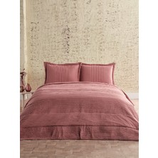 Doqu Home Multi Selection Nevresim Takımı + Yatak Örtüsü Diador Tek Kişilik - Bordo