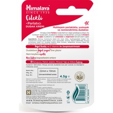 Himalaya Parlatıcı Dudak Kremi, Çilek, Nemlendirici, %100 Doğal Renk, Silikon İçermez, 4,5 gr