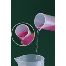 Isolab Mezür - Uzun From - P.P - B Kalite - Kabartma Skala - 250 Ml