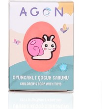 Agon Nar Çiçeği Özlü El Yapımı Oyuncaklı Çocuk Sabunu