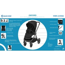 Maxi-Cosi Oxford Çift Yönlü Seyahat Sistem Olabilen Bebek Arabası Twillic Green