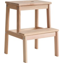 Home Katren Home Basamaklı Ahşap Tabure