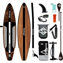 Waverider Şişme Sörf Tahtası 380 x 86 x 15CM Sup Paddle Board Kürek Sörfü - Full Set