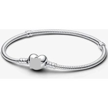 Poseidons Jewellery Moments Kalp Klipsli Bileklik
