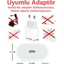 Dublin Apple iPhone 18W/20W Uyumlu Şarj Kılıfı, Şarj Kablosu Örme Aparatı, Kablo Koruyucu Aparatı, Toparlayıcı