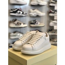 Favorispor Şeffaf Taban Deri Klasik Unisex Ayakkabı Alexander Mcqueen Ithal