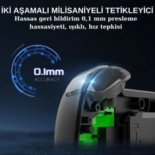 Fanlı Çift Yönlü Akış Kablosuz Oyun Kontrol Cihazı Android Ios Uyumlu X5 Mini Gamepad