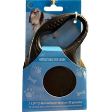 Hepi Lobi Otomatik makaralı Köpek Gezdirme Tasması – 3 m Dayanıklı Ve Güçlü Şerit, Ergonomik Sap, Tek Tuşla Kilitleme, Küçük-Orta-Büyük Irklar İçin Uygun