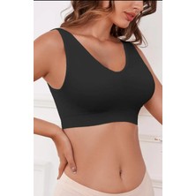 Fit Women Toparlayacı Kalın Askılı Pedsiz Büstiyer Korse Seamless