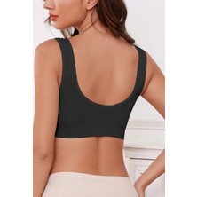 Fit Women Toparlayacı Kalın Askılı Pedsiz Büstiyer Korse Seamless