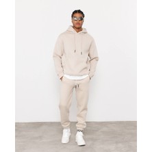 911 Clothing Basic Kapşonlu Sweatshirt