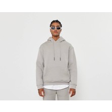 911 Clothing Basic Kapşonlu Sweatshirt