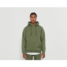 911 Clothing Basic Kapşonlu Sweatshirt