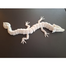 Hareketli Ejder Oyuncak Figür Beyaz-Siyah-Gri Renk Seçeneği ile  24CM Boy