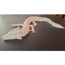 Hareketli Ejder Oyuncak Figür Beyaz-Siyah-Gri Renk Seçeneği ile  24CM Boy