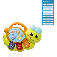 Medu Shop JLG-855-68A Işıklı ve Müzikli Solucan Bebek -Vrd