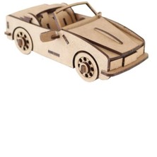 Ahşap 3D Maket Çocuklar Için Eğitici ve Eğlenceli Vakit Geçirme (Akrilik Boya Hediyelidir)