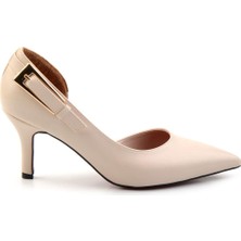 Bambi Ten  Kadın Klasik Topuklu Ayakkabı K01231430209