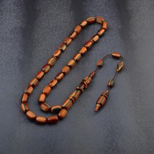 Burhan Sağlam Kapsül Kesim 11X7 mm Kafur Ağacı Sistem Püsküllü Tesbih