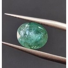 Aries 2.18 Ct  9x7.7 mm Oval Natural Emerald Zambia