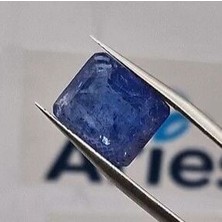 Aries 6.51 Ct 12.3x10.3 mm Octagon Natural Violet Blue Tanzanite