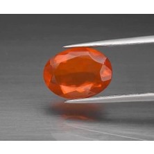 Aries 1.93 Ct 11.2x8.2 mm Vs Oval Natural Orange Fire Opal, Mexico