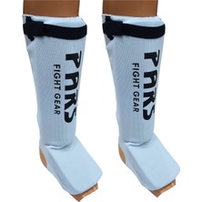 Pars Elastik Kick Boks Muay Thai Ayak Kaval Koruyucu Beyaz