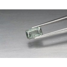 Aries 1.70 Ct 8.2x5.2 mm Octagon Green Sapphire Africa, Heated