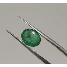 Aries 1,75 Ct 9x7.1 mm Oval Natural Green Emerald
