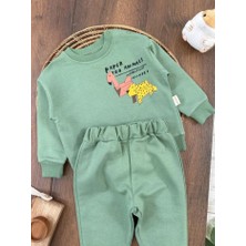 Kids Kingdom Yeşil Erkek Bebek Takım