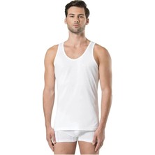 Pierre Cardin 400 Erkek Beyaz Penye 2'li Atlet