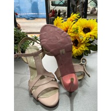 Pudra Pembe Mirada Model 8,5 cm 13 Pont Tango, Dans ve Abiye Ayakkabısı