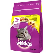 Whiskas 300 Gr. Tavuklu ve Sebzeli Kuru Kedi Maması (WHISKAS.150195)