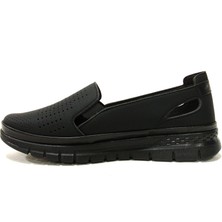Wanetti Siyah 4 Nokta Comfort Anatomik Ayakkabı