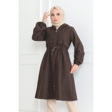 Orchid Style spor Kaşe Kaban